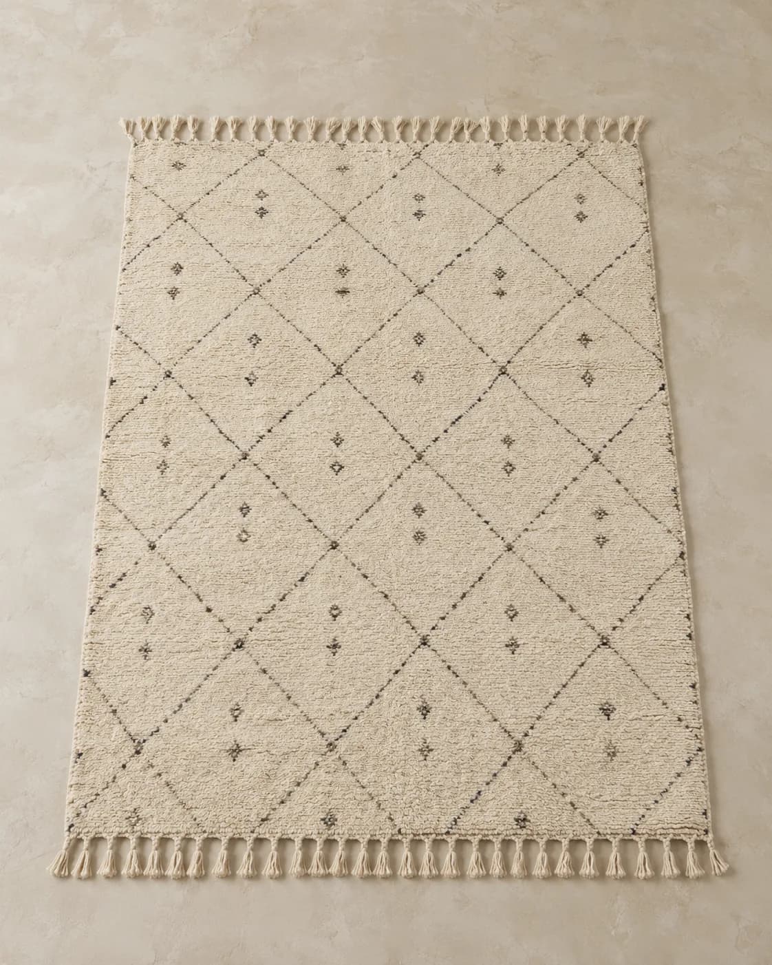 Middle Atlas Ivory Rug